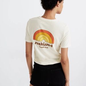Sunkissed Beach Club Graphic Tomboy Tee